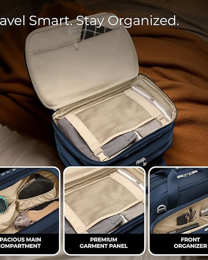 Briggs & Riley Travel Duffel Bag - Weekender & Overnight Luggage for Women & Men, Softside Bag