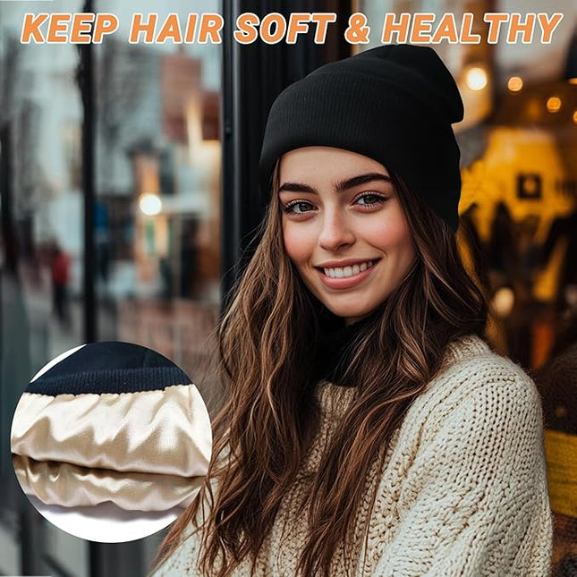 NPQQUAN Beanie for Men Women Winter Hats for Mens Beanie Cuffed Knit Beanies Skull Cap