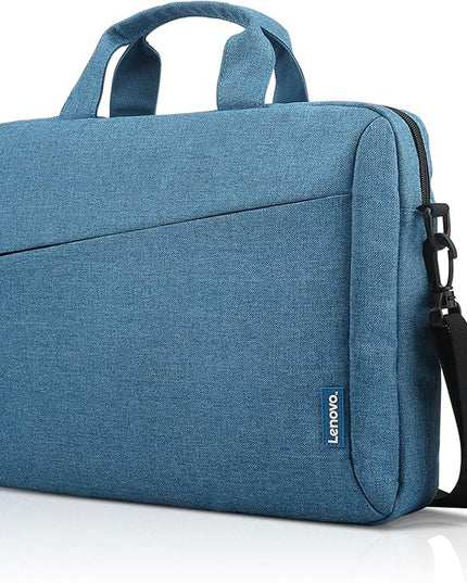 Lenovo Laptop Carrying Case T210, 15.6-Inch Laptop and Tablet, Sleek Design, Durable and Water-Repellent Fabric, Business Casual or School, GX40Q17230 Casual Toploader - Blue