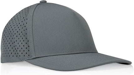 Billest Gilbert Performance 5‑Panel Snapback Hat – Adjustable Flat‑Bill Cap for Men & Women | Breathable and Lightweight