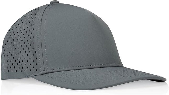 Billest Gilbert Performance 5‑Panel Snapback Hat – Adjustable Flat‑Bill Cap for Men & Women | Breathable and Lightweight
