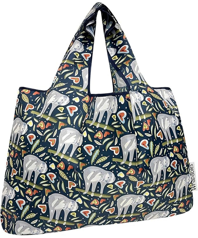 allydrew Large Foldable Tote Nylon Reusable Grocery Bags