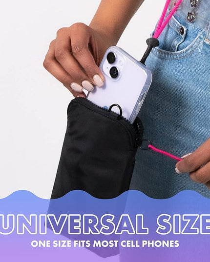MOXYO Urban Nylon Crossbody Phone Bag, Small Lightweight and Durable Travel Bag With Removable, Adjustable Paracord Straps