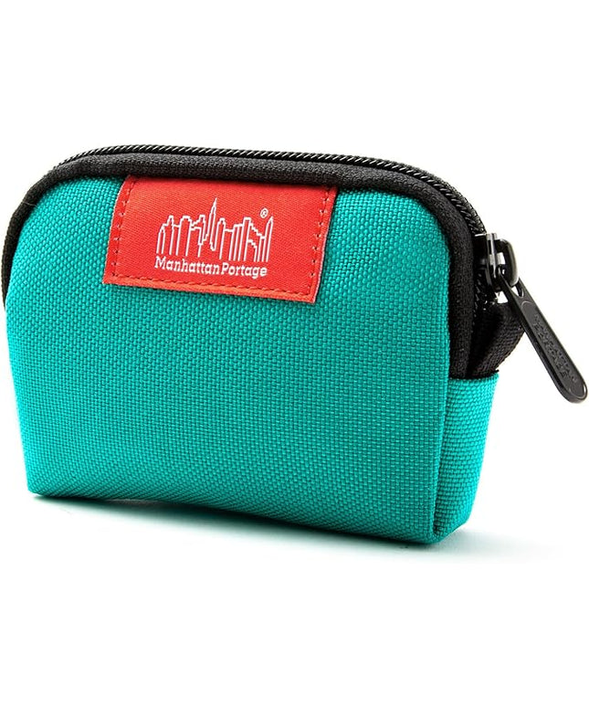 Manhattan Portage Coin Purse With Zipper Closure Pouch Eclectic Colors Credit Card ID Card Jewelry Keys Water Resistant Gift 1000D CORDURA® Everyday Carry