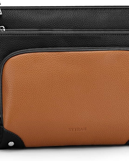 Anti-Theft Crossbody Purse for Women, Crossbody Shoulder Bag with Built-in Wallet & RFID Blocking for Travel Workout