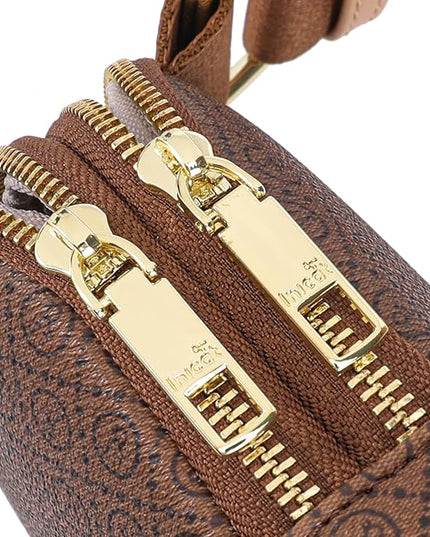 INICAT Small Anti Theft Crossbody Bags Women Valentine's Day Gifts, Vegan Leather Sling Cross Body Purse Travel Essentials