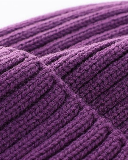 Connectyle Fleece Lined Cuffed Beanie Hat for Men Women Knitted Winter Wool Beanies Skull Cap Warm Watch Hat