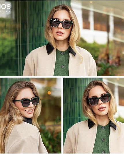 SOJOS Vintage Oversized Cateye Sunglasses Womens UV400 Large Designer Shades Lentes De Sol Para Mujer SJ2634