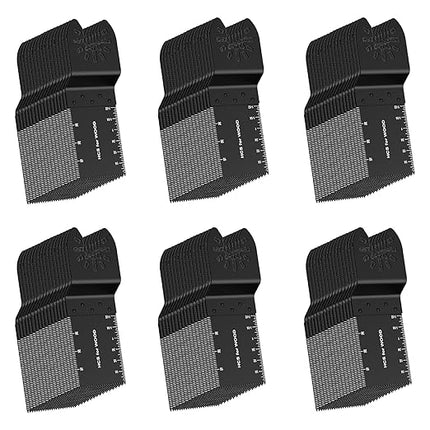 100Pcs Oscillating Tool Blades Professional Universal Oscillating Saw Blades Wood Multitool Blades Compatible with Dewalt, Milwaukee, Ryobi, Rockwell, Bosch