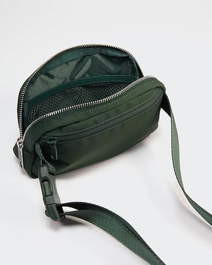 Pander Everywhere Belt Bag for Women, Fashion Waist Packs, Crossbody Bags with Adjustable Strap (Legacy Green).