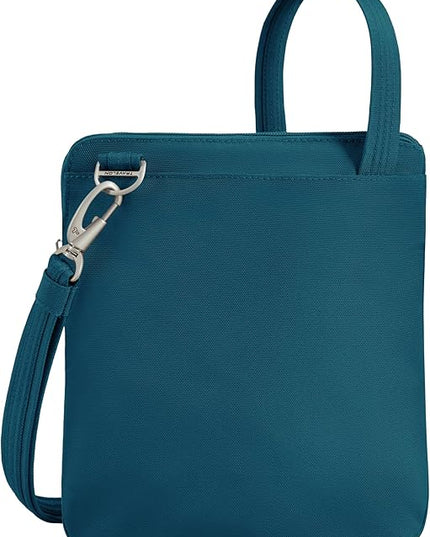 Travelon Anti-theft Classic Slim Double Zip Crossbody