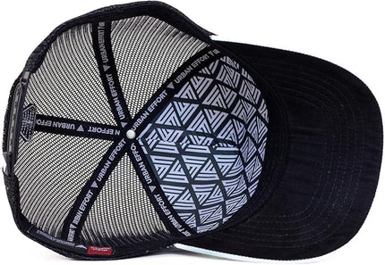Urban Effort Mesh Back Cap - for Men and Women Baseball Hat 5-Panel Trucker Hat - Great Snapback Closure for Hunting & Hiking