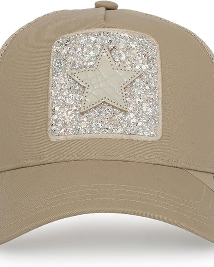 VINTAGE HAVANA Trucker Hats Women | Mesh Adjustable Snapback Hat | Men & Women Cute Trendy Fashion Baseball Cap