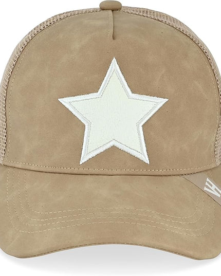 VINTAGE HAVANA Trucker Hats Women | Mesh Adjustable Snapback Hat | Men & Women Cute Trendy Fashion Baseball Cap