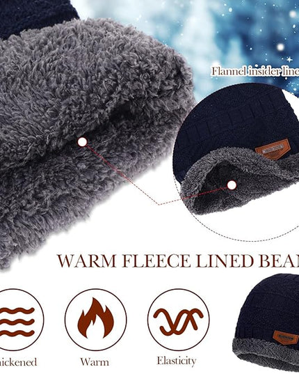 Yahenda 48 Pack Knit Beanies Hats Winter Beanie Hats Warm Knitted Cuffed Skull Cozy Cap for Men Women Unisex