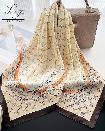 Satin Bandanas Head Scarf For Women Hair Scarves Accessories Lightweight Fashion Wrap Neck Silk Sleeping Headscarf