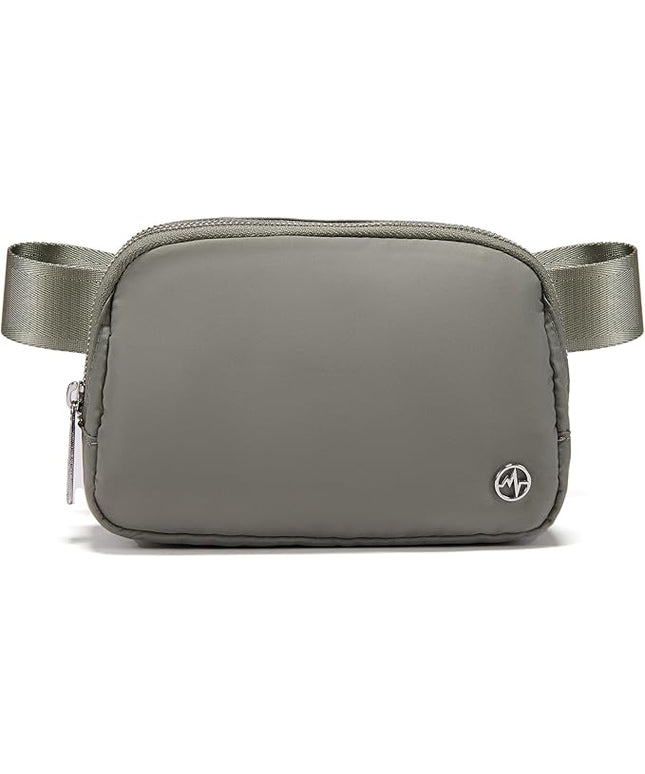 Pander Everywhere Belt Bag for Women, Fashion Waist Packs, Crossbody Bags, Everywhere Belt Bag with Adjustable Strap (Grey Sage).
