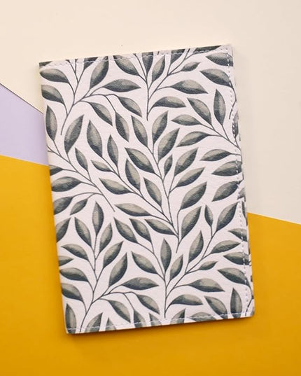 Passport Cover for Kids, Women and Men, Cute Travel Passport Holder (Leaf Pattern)
