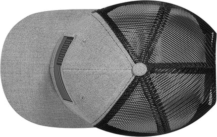 AURR American Flag Trucker Hat, Patriotic Baseball Cap for Men & Women, Breathable Mesh Adjustable Snapback, USA Flag Patch