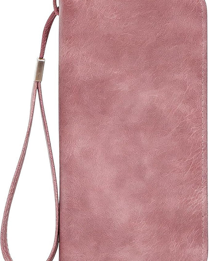 YAPAIOU Wallet For Women Large Capacity Wristlet Purse for Women RFID Blocking Multi Clutch Wallet