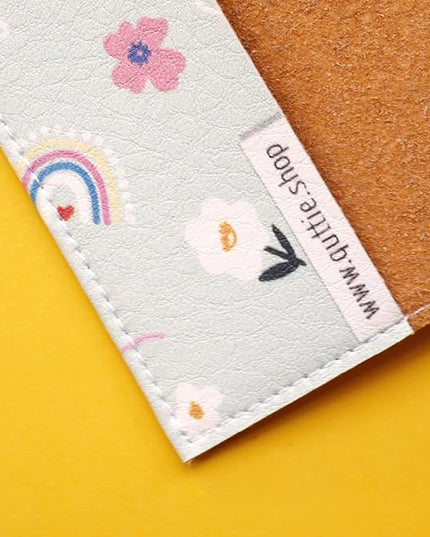 Passport Cover for Kids, Women and Men, Cute Travel Passport Holder (Doodle Lama)