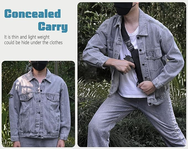 Tactical Sling Bag for Men Women Crossbody Anti-Theft CCW Sling Bag EDC Carry