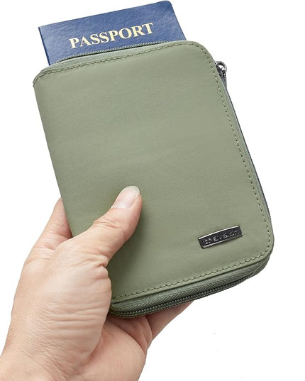 Travelon RFID Blocking Passport Zip Wallet