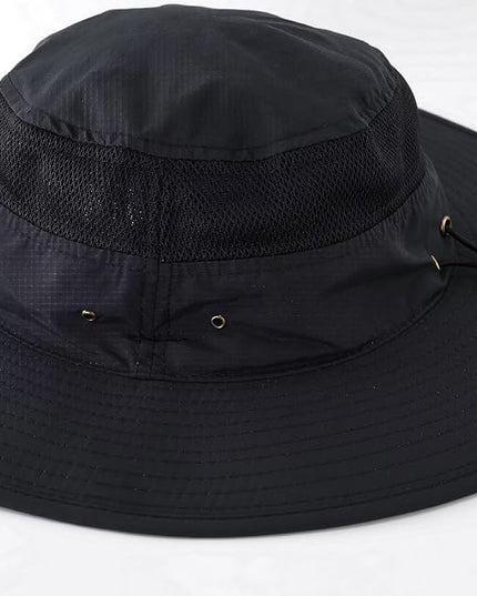 Home Prefer UPF 50+ Men's Sun Hat Wide Brim Bucket Hat UV Protection Hat for Mens Womens Beach Safari Gardening Golf Fishing