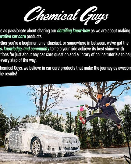 Chemical Guys Glass Cleaner Signature Series - Ammonia-Free Window and Mirror Spray for Cars, Trucks, SUVs, and RVs - Safe for Tinted Glass, Windshields, Household Windows & Interior Surfaces - 16 oz