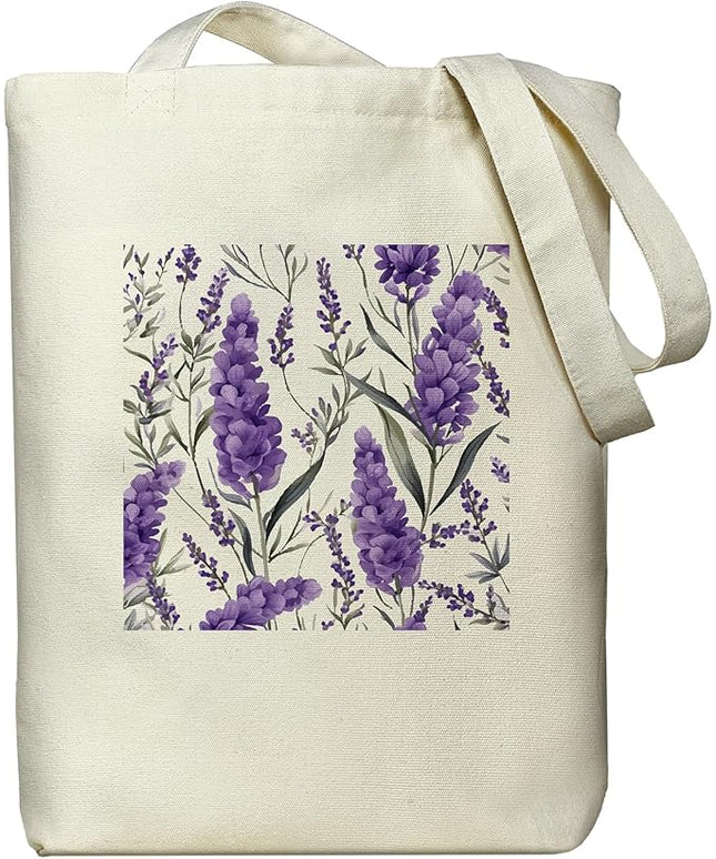 Tote Bag for Women, Reusable Zippered Canvas Bag with Handles Pocket Thick Canvas, for Grocery Shopping Beach Gift