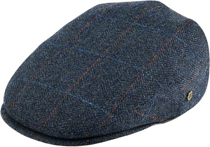 VOBOOM Men's Herringbone Flat Ivy Newsboy Hat Wool Blend Gatsby Cabbie Cap