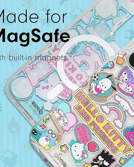 Sonix x Sanrio Case for iPhone 16 Pro | Compatible with MagSafe | 10ft Drop Tested | Hello Kitty and Friends Stickers