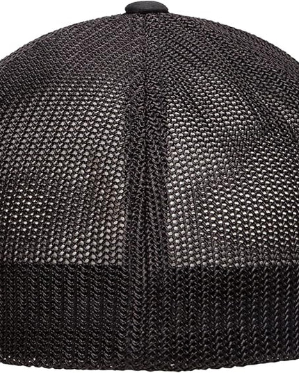 Flexfit 6511 Fitted Mid-Profile Stretchable Mesh Panels Trucker Cap | Bulk Pack Available