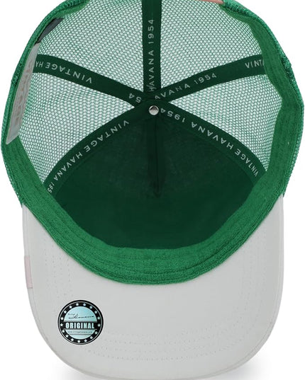 VINTAGE HAVANA Trucker Hats Women | Mesh Adjustable Snapback Hat | Men & Women Cute Trendy Fashion Baseball Cap
