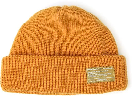UNDERCONTROL Winter Trawler Fisherman Beanie Men Women Unisex Stylish Plain Docker Skull Hat Roll up Watch Cap Color Pack