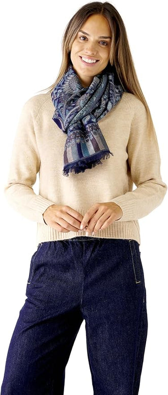 Scarf for Women Spanish Design Elegant Long Shawl Scarves for Summer Fall