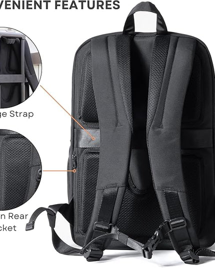 GOOTIUM Laptop Business Travel Backpack - TSA-Friendly Carry-On Luggage Boundless Collection Daypack for College, Commuting & Work | TSA-Friendly, Carry-On Luggage, for Business, Travel, for College, Commuting