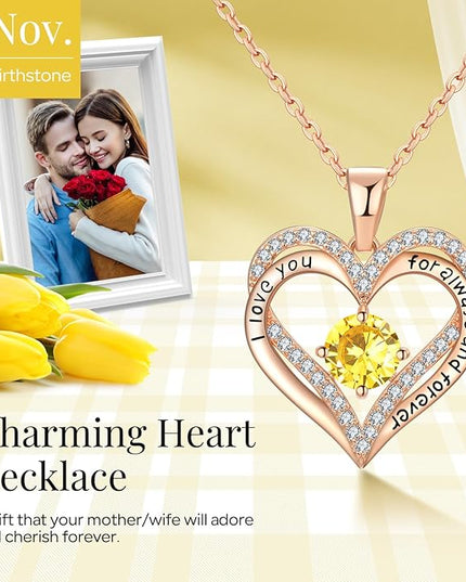 18K Rose Gold Necklaces for Women Birthday Gifts for Women Jewelry for Women Birthday Gifts for Wife Girlfriend Daughter Wife Birthday Gifts for Anniversary Mothers Day Christmas Valentines Gifts