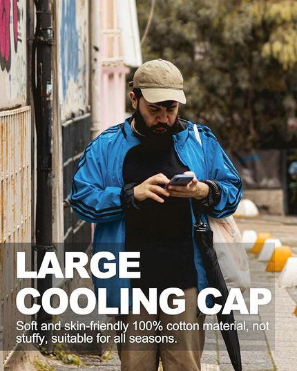 XXL Oversize Washed Denim Baseball Cap,Low Profile Jean Sports Cap for Big Heads 23.5"-25.5",Large Pigment Dyed Dad Hat
