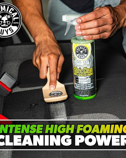 Chemical Guys Foaming Citrus Fabric Clean Carpet & Upholstery Cleaner, Ready to Use, Sprayable (for Carpets, Seats & Floor Mats), Safe for Cars, Home, Office, & More, 32 fl oz, Citrus Scent