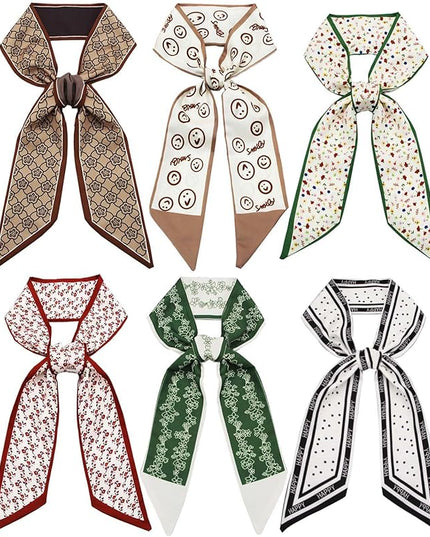 Purse Scarf Handbags For Women Skinny Hair Neck Accessories Scarves With Bag Scarfs Handle Fashion Lightweight