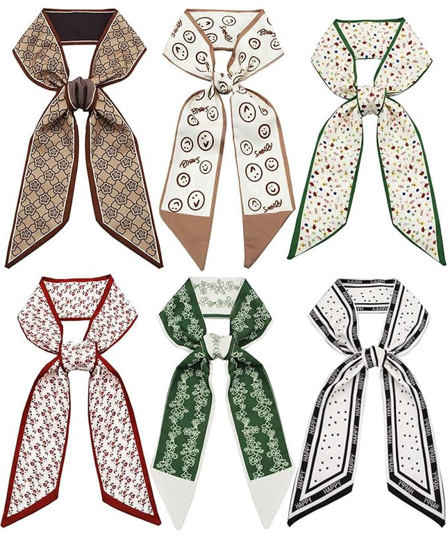 Purse Scarf Handbags For Women Skinny Hair Neck Accessories Scarves With Bag Scarfs Handle Fashion Lightweight
