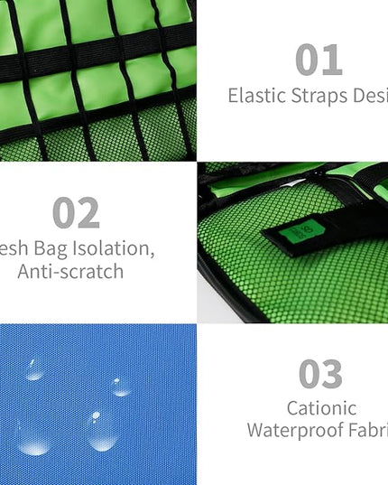 Electronics Organizer Travel Case,Electronic Accessories Storage Bag,Portable Waterproof Cable Organizer Bag,Travel Cord Organizer Bags for Small Charging Cord Storage,SD Card-Royal Blue