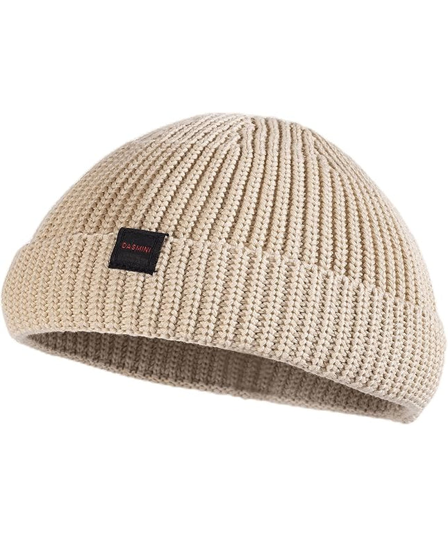 Fisherman Beanie Hats for Men Women,Knit Trawler Skull Cap,Watch Cap,Spring Fall Winter Warm Short Hats