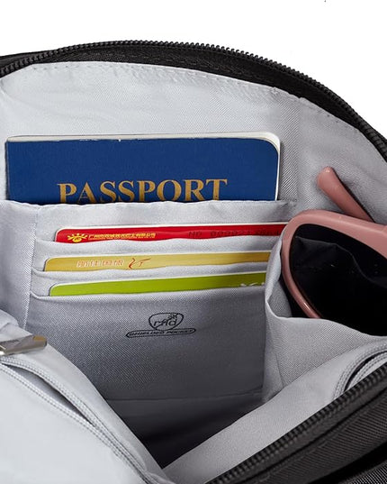 Travelon Anti-theft Classic Slim Double Zip Crossbody