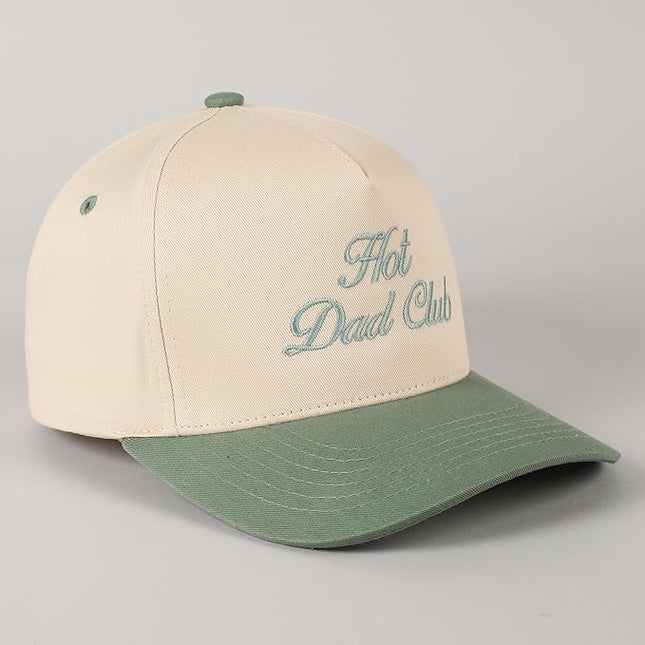 MIRMARU Two-Tone Vintage Canvas Trucker Hats for Men & Women, Adjustable Size Baseball Caps with Trendy Embroidered Design