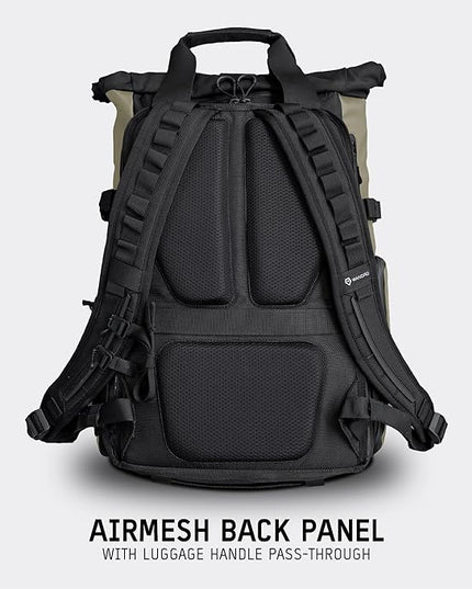 WANDRD PRVKE 31L, V3 Backpack: Weather-Resistant Travel & Camera Backpack with Laptop Sleeve, Quick Side Access, Clamshell Opening – Ideal Photography & Travel Bag