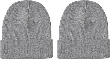 Unisex Winter Beanie – Warm Knit Hat for Men & Women, Soft Stretchy Cold Weather Cap for Outdoor, Running & Hiking