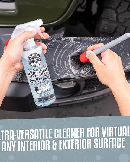 Chemical Guys Nonsense Colorless & Odorless All Surface Cleaner - Clear, Safe for Vinyl, Rubber, Plastic, Carpet, and Upholstery, pH Balanced, Residue-Free, Unscented, 32 oz Spray