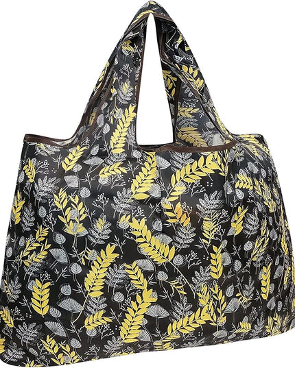 allydrew Large Foldable Tote Nylon Reusable Grocery Bags